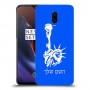 פסל החירות כיסוי מגן קשיח בעיצוב אישי עם השם שלך ל OnePlus 6T יחידה אחת סקרין מובייל