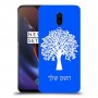 עץ כיסוי מגן קשיח בעיצוב אישי עם השם שלך ל OnePlus 6T יחידה אחת סקרין מובייל