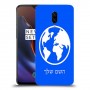 עולם כיסוי מגן קשיח בעיצוב אישי עם השם שלך ל OnePlus 6T יחידה אחת סקרין מובייל