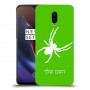 עכביש כיסוי מגן קשיח בעיצוב אישי עם השם שלך ל OnePlus 6T יחידה אחת סקרין מובייל