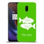 דגים כיסוי מגן קשיח בעיצוב אישי עם השם שלך ל OnePlus 6T יחידה אחת סקרין מובייל