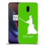 סמוראי כיסוי מגן קשיח בעיצוב אישי עם השם שלך ל OnePlus 6T יחידה אחת סקרין מובייל
