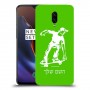 ילד סקייטבורד כיסוי מגן קשיח בעיצוב אישי עם השם שלך ל OnePlus 6T יחידה אחת סקרין מובייל