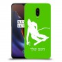 סקִי כיסוי מגן קשיח בעיצוב אישי עם השם שלך ל OnePlus 6T יחידה אחת סקרין מובייל