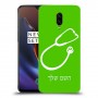 רופא סטטוסקופ כיסוי מגן קשיח בעיצוב אישי עם השם שלך ל OnePlus 6T יחידה אחת סקרין מובייל