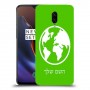 עולם כיסוי מגן קשיח בעיצוב אישי עם השם שלך ל OnePlus 6T יחידה אחת סקרין מובייל