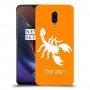 עקרב כיסוי מגן קשיח בעיצוב אישי עם השם שלך ל OnePlus 6T יחידה אחת סקרין מובייל
