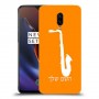 סקספון כיסוי מגן קשיח בעיצוב אישי עם השם שלך ל OnePlus 6T יחידה אחת סקרין מובייל