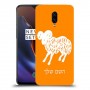 טלה כיסוי מגן קשיח בעיצוב אישי עם השם שלך ל OnePlus 6T יחידה אחת סקרין מובייל