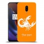עקרב כיסוי מגן קשיח בעיצוב אישי עם השם שלך ל OnePlus 6T יחידה אחת סקרין מובייל