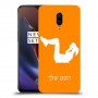 אימון ספורט - אישה כיסוי מגן קשיח בעיצוב אישי עם השם שלך ל OnePlus 6T יחידה אחת סקרין מובייל