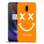 סמיילי כיסוי מגן קשיח בעיצוב אישי עם השם שלך ל OnePlus 6T יחידה אחת סקרין מובייל
