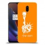 פסל החירות כיסוי מגן קשיח בעיצוב אישי עם השם שלך ל OnePlus 6T יחידה אחת סקרין מובייל