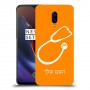 רופא סטטוסקופ כיסוי מגן קשיח בעיצוב אישי עם השם שלך ל OnePlus 6T יחידה אחת סקרין מובייל