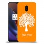 עץ כיסוי מגן קשיח בעיצוב אישי עם השם שלך ל OnePlus 6T יחידה אחת סקרין מובייל