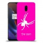 עכביש כיסוי מגן קשיח בעיצוב אישי עם השם שלך ל OnePlus 6T יחידה אחת סקרין מובייל