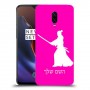 סמוראי כיסוי מגן קשיח בעיצוב אישי עם השם שלך ל OnePlus 6T יחידה אחת סקרין מובייל