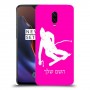 סקִי כיסוי מגן קשיח בעיצוב אישי עם השם שלך ל OnePlus 6T יחידה אחת סקרין מובייל
