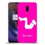 אימון ספורט - אישה כיסוי מגן קשיח בעיצוב אישי עם השם שלך ל OnePlus 6T יחידה אחת סקרין מובייל