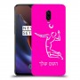 שחקן כדורעף כיסוי מגן קשיח בעיצוב אישי עם השם שלך ל OnePlus 6T יחידה אחת סקרין מובייל