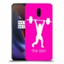 הרמת משקולות כיסוי מגן קשיח בעיצוב אישי עם השם שלך ל OnePlus 6T יחידה אחת סקרין מובייל