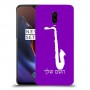 סקספון כיסוי מגן קשיח בעיצוב אישי עם השם שלך ל OnePlus 6T יחידה אחת סקרין מובייל