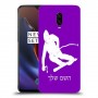 סקִי כיסוי מגן קשיח בעיצוב אישי עם השם שלך ל OnePlus 6T יחידה אחת סקרין מובייל