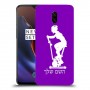 שוליים - אישה כיסוי מגן קשיח בעיצוב אישי עם השם שלך ל OnePlus 6T יחידה אחת סקרין מובייל