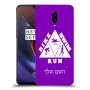 טריאתלון כיסוי מגן קשיח בעיצוב אישי עם השם שלך ל OnePlus 6T יחידה אחת סקרין מובייל