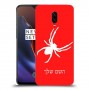 עכביש כיסוי מגן קשיח בעיצוב אישי עם השם שלך ל OnePlus 6T יחידה אחת סקרין מובייל