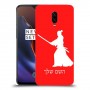 סמוראי כיסוי מגן קשיח בעיצוב אישי עם השם שלך ל OnePlus 6T יחידה אחת סקרין מובייל