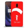 צניחה חופשית כיסוי מגן קשיח בעיצוב אישי עם השם שלך ל OnePlus 6T יחידה אחת סקרין מובייל