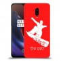 סנובורד כיסוי מגן קשיח בעיצוב אישי עם השם שלך ל OnePlus 6T יחידה אחת סקרין מובייל