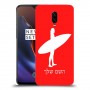 גלישה כיסוי מגן קשיח בעיצוב אישי עם השם שלך ל OnePlus 6T יחידה אחת סקרין מובייל