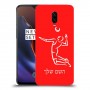 שחקן כדורעף כיסוי מגן קשיח בעיצוב אישי עם השם שלך ל OnePlus 6T יחידה אחת סקרין מובייל