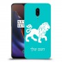 אריה כיסוי מגן קשיח בעיצוב אישי עם השם שלך ל OnePlus 6T יחידה אחת סקרין מובייל