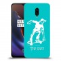 ילד סקייטבורד כיסוי מגן קשיח בעיצוב אישי עם השם שלך ל OnePlus 6T יחידה אחת סקרין מובייל