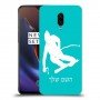 סקִי כיסוי מגן קשיח בעיצוב אישי עם השם שלך ל OnePlus 6T יחידה אחת סקרין מובייל