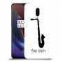 סקספון כיסוי מגן קשיח בעיצוב אישי עם השם שלך ל OnePlus 6T יחידה אחת סקרין מובייל