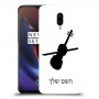 כינור כיסוי מגן קשיח בעיצוב אישי עם השם שלך ל OnePlus 6T יחידה אחת סקרין מובייל