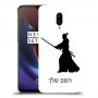 סמוראי כיסוי מגן קשיח בעיצוב אישי עם השם שלך ל OnePlus 6T יחידה אחת סקרין מובייל