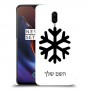 שלג כיסוי מגן קשיח בעיצוב אישי עם השם שלך ל OnePlus 6T יחידה אחת סקרין מובייל