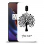 עץ כיסוי מגן קשיח בעיצוב אישי עם השם שלך ל OnePlus 6T יחידה אחת סקרין מובייל