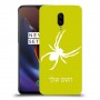 עכביש כיסוי מגן קשיח בעיצוב אישי עם השם שלך ל OnePlus 6T יחידה אחת סקרין מובייל