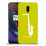 סקספון כיסוי מגן קשיח בעיצוב אישי עם השם שלך ל OnePlus 6T יחידה אחת סקרין מובייל