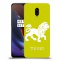 אריה כיסוי מגן קשיח בעיצוב אישי עם השם שלך ל OnePlus 6T יחידה אחת סקרין מובייל