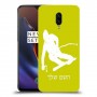 סקִי כיסוי מגן קשיח בעיצוב אישי עם השם שלך ל OnePlus 6T יחידה אחת סקרין מובייל