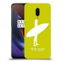 גלישה כיסוי מגן קשיח בעיצוב אישי עם השם שלך ל OnePlus 6T יחידה אחת סקרין מובייל