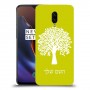 עץ כיסוי מגן קשיח בעיצוב אישי עם השם שלך ל OnePlus 6T יחידה אחת סקרין מובייל