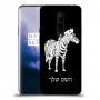 זברה כיסוי מגן קשיח בעיצוב אישי עם השם שלך ל OnePlus 7 Pro יחידה אחת סקרין מובייל